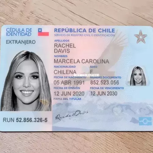 Buy Chilean ID card online