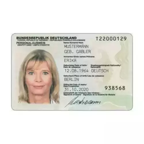 Buy German identity card online