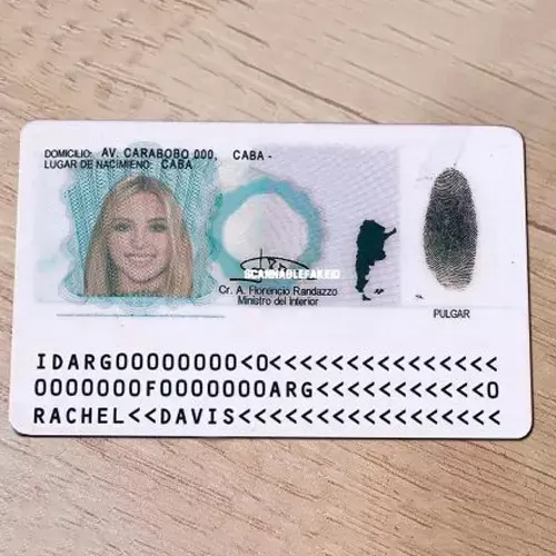 Buy Argentinean ID card online
