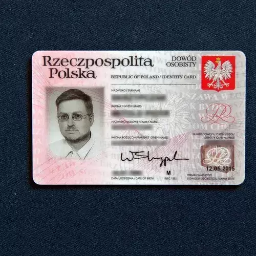 Buy Polish identity card online